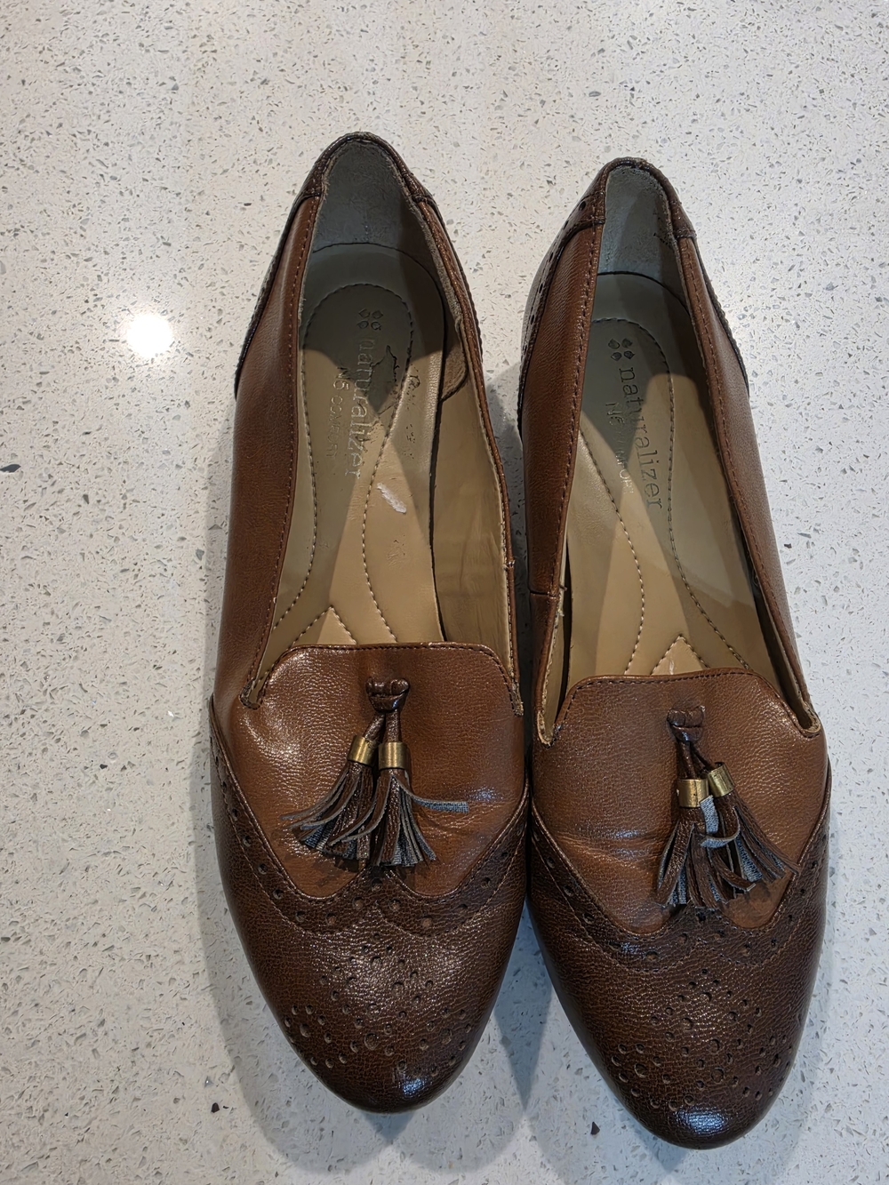 Aerosoles Brown Tassel Loafers US 8